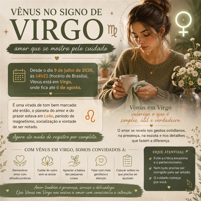 Vênus em Virgem