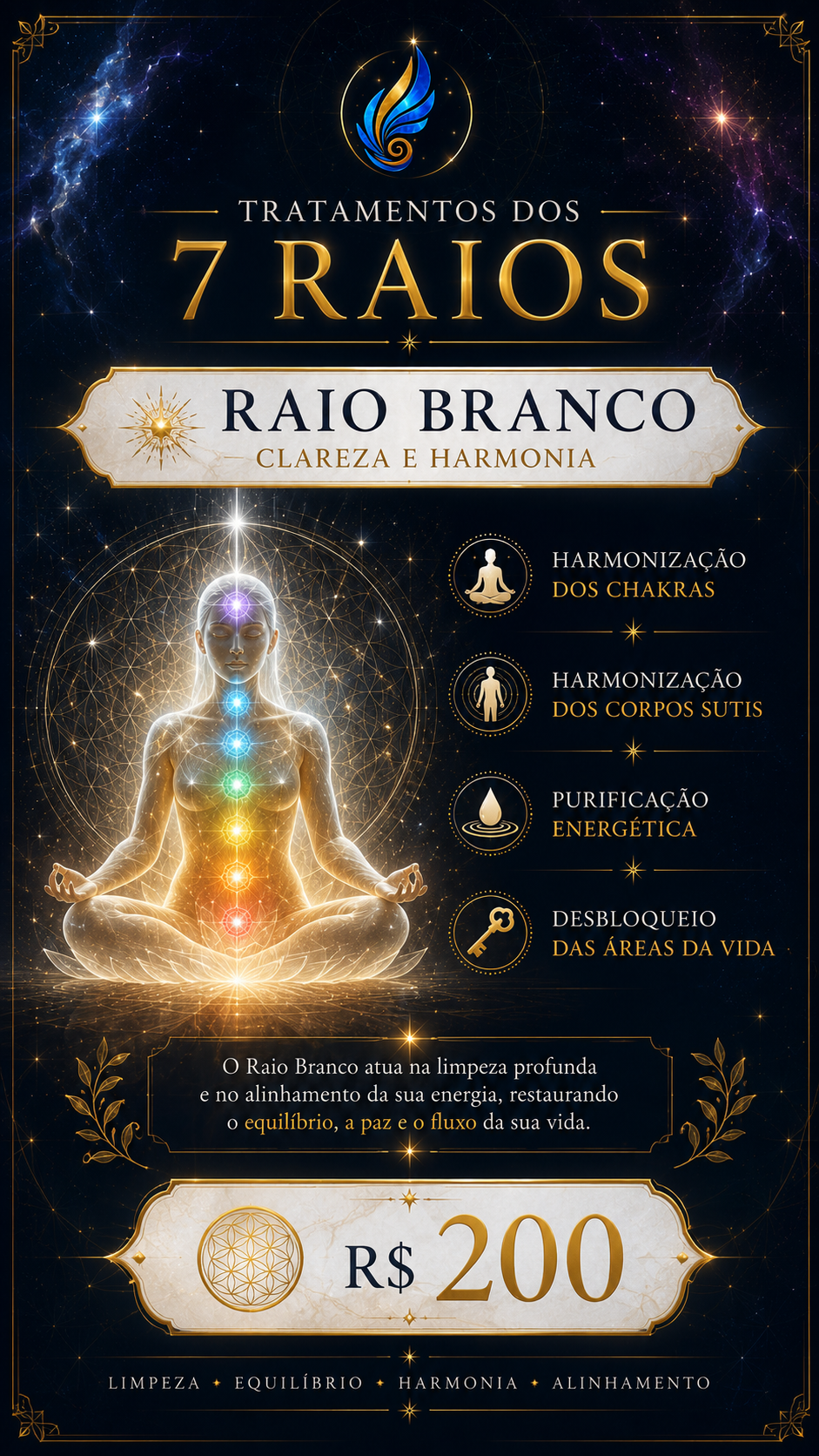 Raio Branco — Clareza e Harmonia