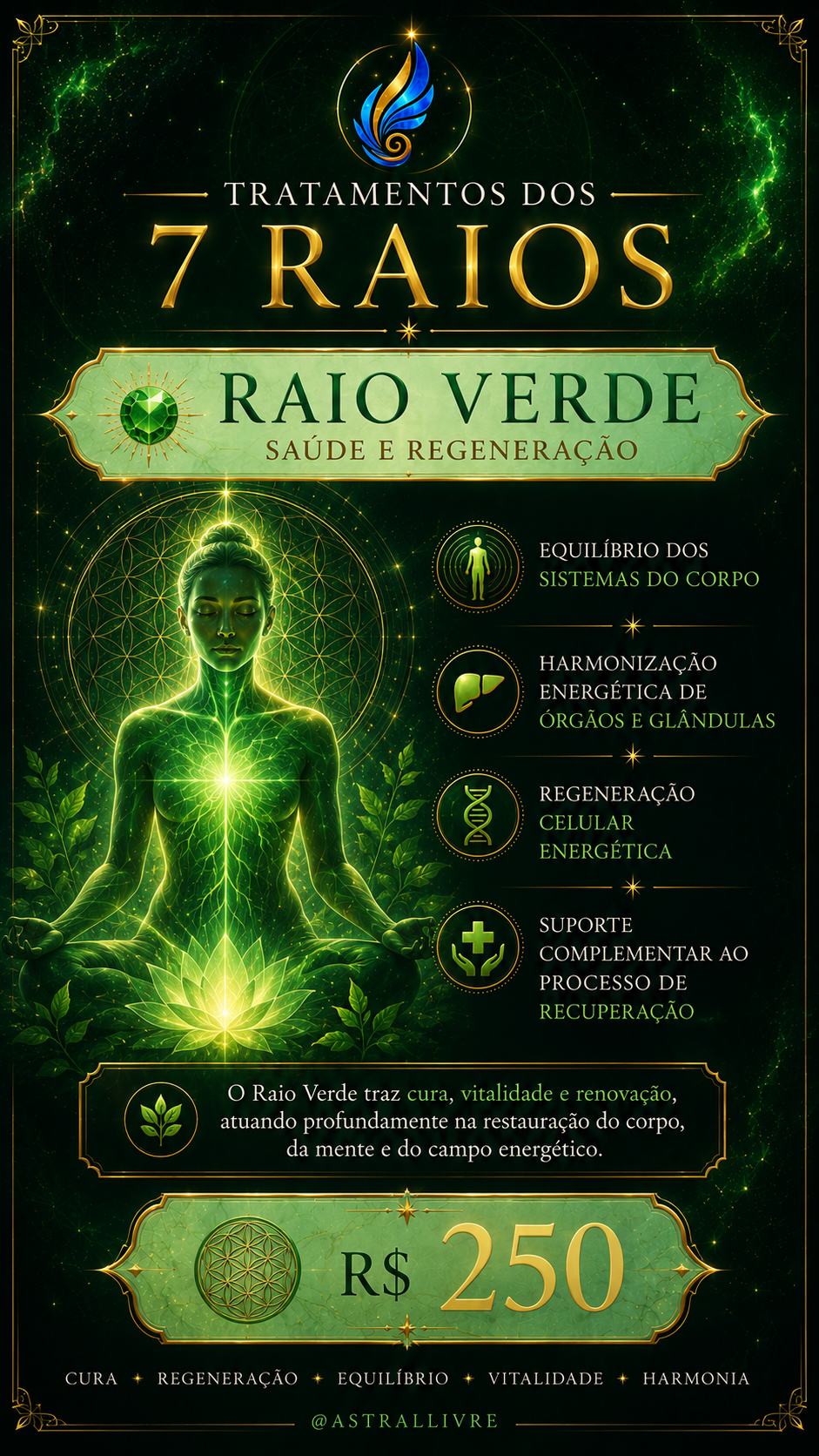 Raio Verde — Saúde e Regeneração